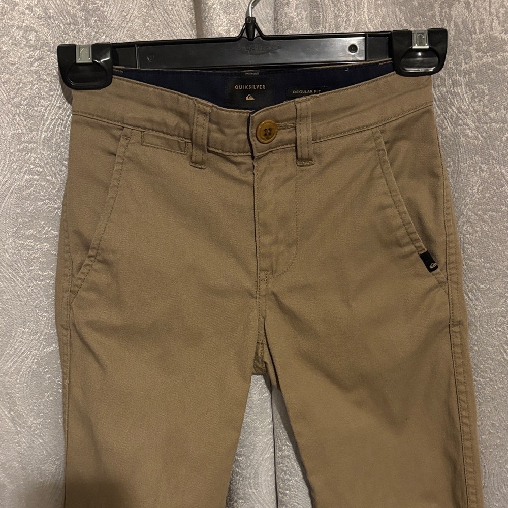 Quiksilver Boys Khaki Chinos